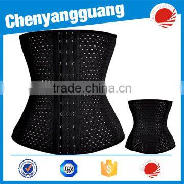 Good Quality 9 Bone Double Stitches Rubber Waist Training Corset photo-2