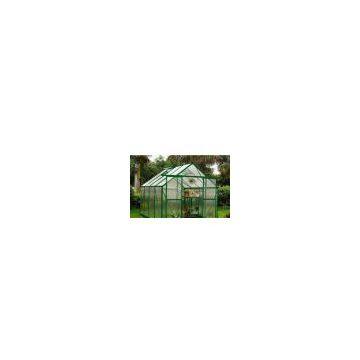 DOUBLE DOORS SMALL 10MM UV TWIN-WALL POLYCARBONATE MINI GREEN HOUSES  8' X 10'  RH0810