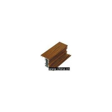 wooden shift aluminum profile for windows & doors