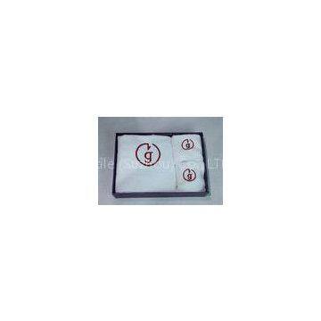 SGS White Microfiber Hotel Towel Sets Soft Touch Beach Towel Set