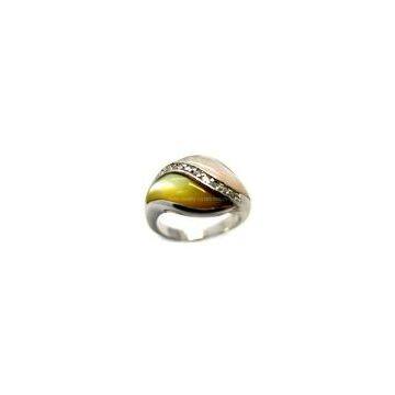 natural seashell ring jewelry