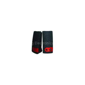 Plastic 2.0 Small High Powered Computer Speakers 3.5 mm Jack Low Bass