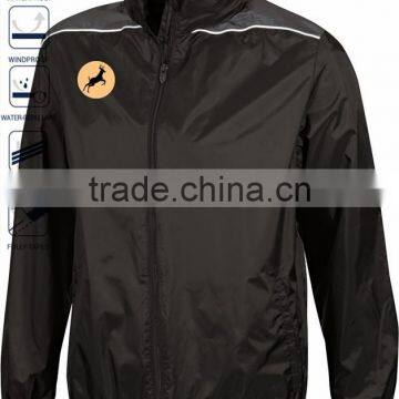 2016 Waterproof Polyester Windbreaker Jacket with bag