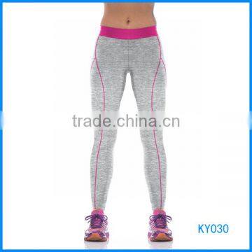 High waist girls sport fitness dry fit leggings