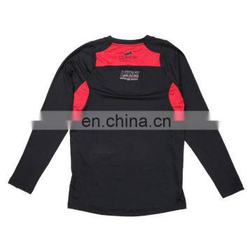 Long Sleeve Black Blank Plain Soccer Jersey For Training photo-3