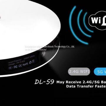 Wejoy DL-S9 Mini Smart Portable Projector Built in Android System HD 1080P Home Theatre photo-3