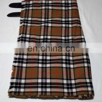 Wholesale Thompson Camel Tartan Clan Kilt 5 Yards and 8 Yards