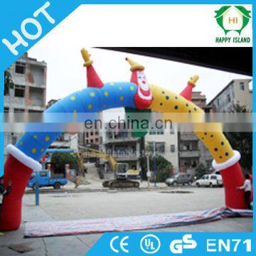 Giant outdoor Christmas decorations/Inflatable Christmas arch