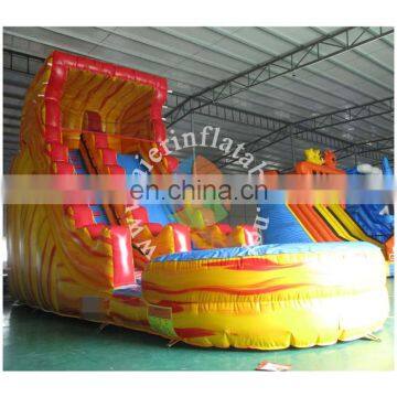 American hot selling water slide giant inflatable water slide for adult