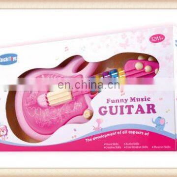 high quality cartoon musical toy guitar for kids