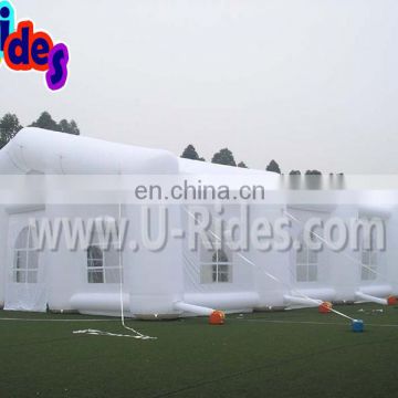 water proof nylon material cube inflatable welding tent for outdoor