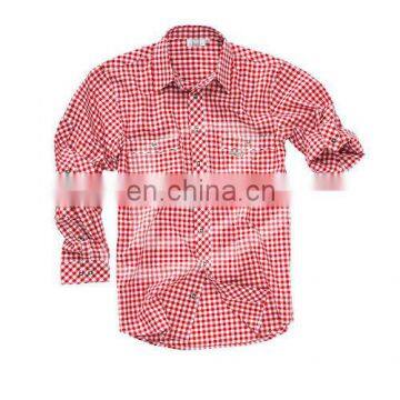 Wholesale Quality Traditional Mens Shirt Trachten Hemden