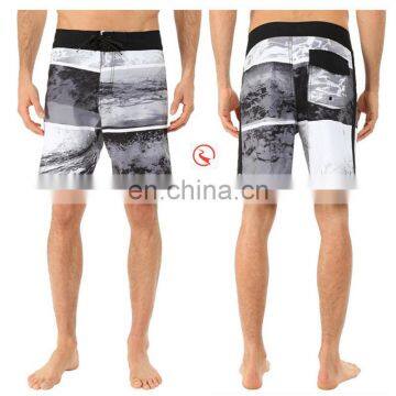 2016 custom mens boardshorts with sublimation print in fashion style