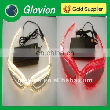 Fancy el flashing party glasses,shining glasses night party glasses