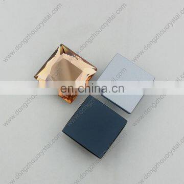 Three colors crystal glass stones for garment