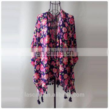 Fashion Ladies Casual Beach Wear With Flowers