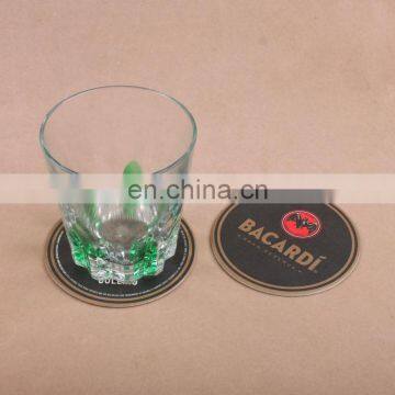 OEM wholsale absorbent paper coaster, cup mat for drink china supplier