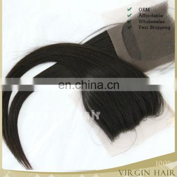 Hot selling most popular high quality can be dyed charming sample supported wholesale u part lace closure