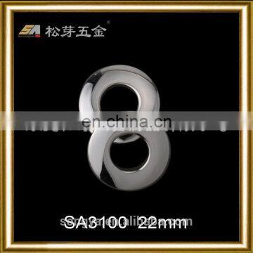 Custom Metal Eyelet For Leather Or Pu Shoe, Plated Metal Eyelet, Silver Color Metal Eyelet photo-2