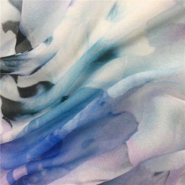 Professional Fashionable Custom Digital Print Spun Rayon Fabric photo-3