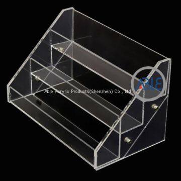 Hign Quality Customized Acrylic Display Stand for Cosmetics Clear Acrylic photo-2