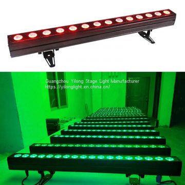China Supplier 9PCS RGBWA 5in1 China Led Wall Washer,led Wash Light for Building Decoration,audio Light,American dj Light photo-3