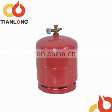 3KG steel lpg gas cylinder for Albania