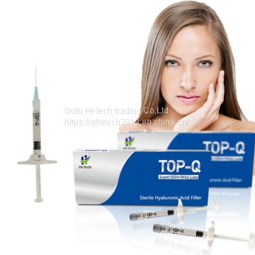 Top-Q super ultra deep line 1CC acid hyaluronic skin care dermal filler for remove neek wrinkle