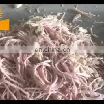 Stainless steel cooked meat strip shredding cutting machine Beef meat floss machine