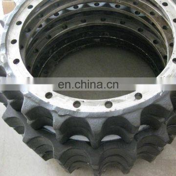 track drive sprocket and chain for excavator 8061,js85,js130,js210,js230,js240,js370