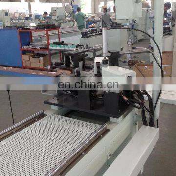 Aluminum Window Door Profiles Frame Making Machine/ Hydraulic Double Head Corner Crimping Machine photo-5