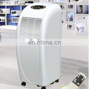 movable dehumidifier with water tank