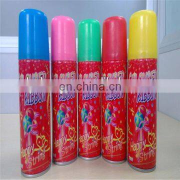 750ml polychrome party string spray Christmas flying snow