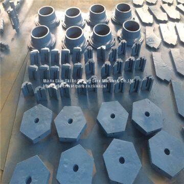 Original OEM Supplie Roll Crusher Wear Parts CV128 Distributor Plate Apply to Sandvki Baramc VSI photo-3