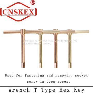 Non Sparking Wrench T Type Hex Key Tools photo-4