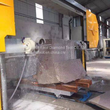 Fikot High Quality Granite Marble Block Profilling Suqaring Diamond Wire Saw 7.3mm 8.3mm 8.8mm 9mm 10mm 11mm 11.5mm photo-4