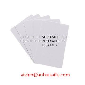 13.56MHZ M1 RFID(FM1108) Inkjet Proximity Card