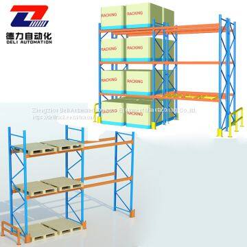 Cold Rolled Steel Q235B Material Pallet Racking Rectangular Box Beam Pallet Rack And Shelf