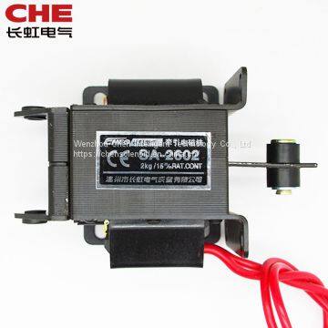SA-2602 2.0kgf 19.6N 15mm Push Pull Type Tractive Solenoid Electromagnet for Vending Machine photo-2