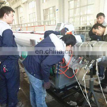 PVC PP PE Plastic Plastic Polypropylene HDPE Pipe Extrusion Extruder Machine Price photo-5