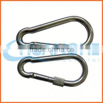 Made in china brushed black nickel snap hooks