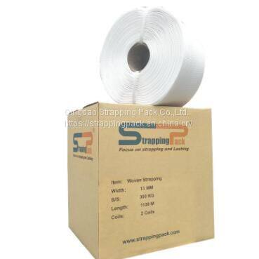 13mm x 300kg Polyester Woven Strapping