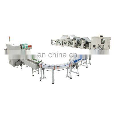 Single roll automatic toilet paper making machine production line