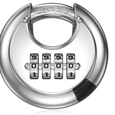 Cheap hot sale good quality high security 70mm round disc combination padlock