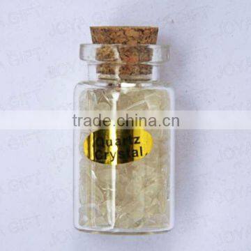 Crystal chip Gemstone collection in bottle