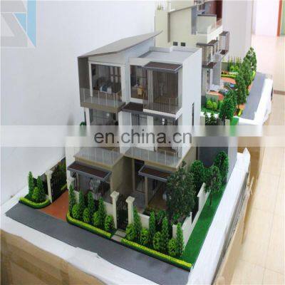 Miniature single -storey villa house model , house building model