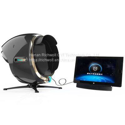 Portable 3D Facial Skin Analyzer Feature analysis scan age status test Machine