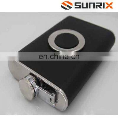 8 Oz Black Color Liquor Hip Flask Set With Collapsible Shot Glass And Funnel,Stainless Steel Copper Hip Flask photo-4