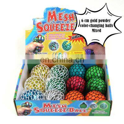 Quality Products Seller Mini Decompression Silicone Squishy 3d Squeeze Stress Fidget Toys Ball photo-5