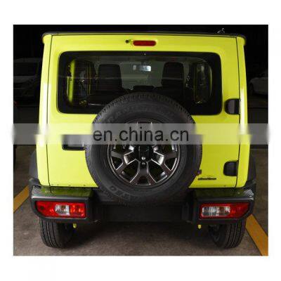 Rear Bumper Panel Cover Guard Decoration Trim Sticker Protective Plate for jimny JB74, with black